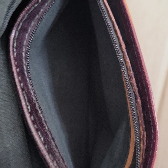 Vintage Colorful Geometric Pattern Wallet MTC 1992 5" x 8" - Picture 7 of 12